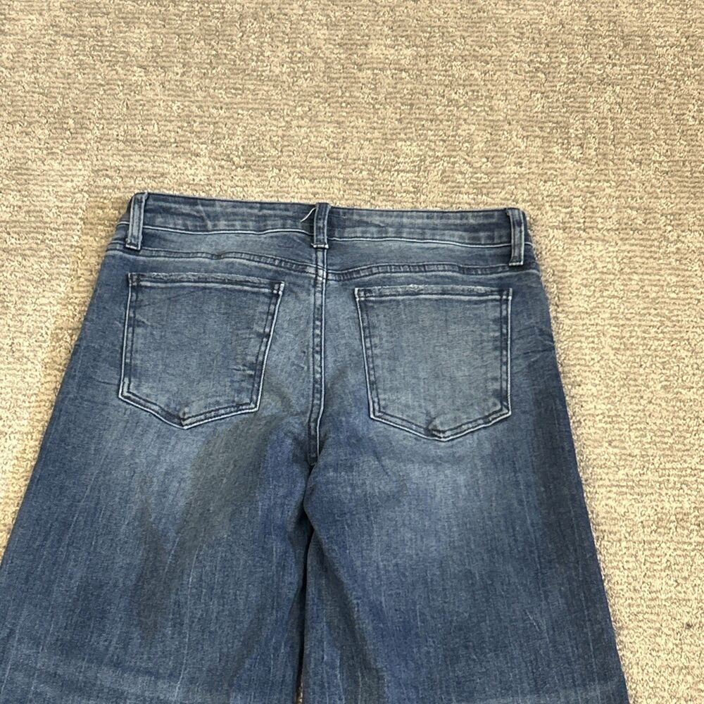 Kut From The Kloth Goldie Super Flare Jeans Womens 6 mid rise Wide Leg Stretch - Picture 6 of 7